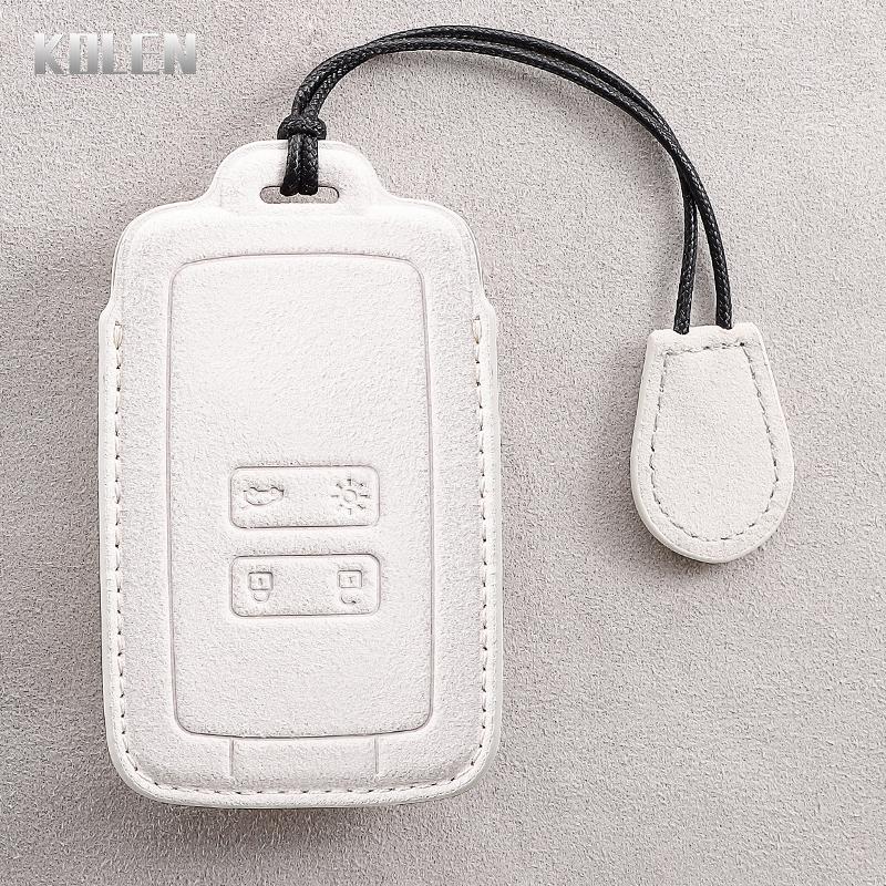 

Leather Car Remote Card Key Case Cover Shell Fob For Renault Koleos Captur Megane Clio Scenic Talisman Arkana For Dacia Sandero