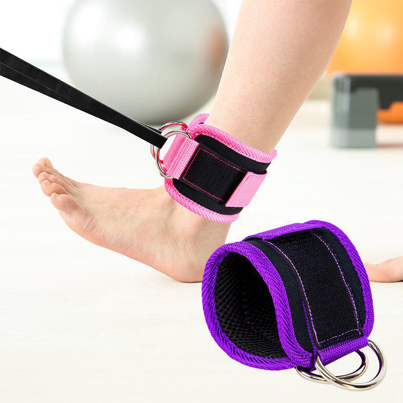Taekwondo Knöchelband für Bein Krafttraining - Beschwerte Sportausrüstung mit Elastischem Seil und Fußschnalle