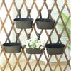 Hanging Iron Flowerpot With Detachable Hooks Easy To Install Anywhere Detachable Handle Flowerpot