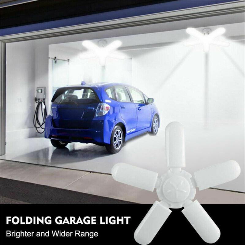 75W Ac85-265v Led Garážové Světlo 30000lm Nastavitelný Úhel Úspora Energie Super Jasné Stropní Světlo