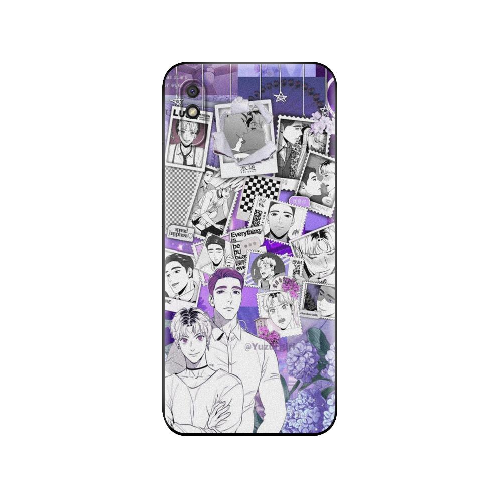 Black Tpu Case For Xiaomi Redmi 7A 8 8A 9 9A 9C Case Redmi Note 8T 8 Pro T Note 9 9S 9Pro Case Fashion Yaoi BJ Manga Alex Luxury