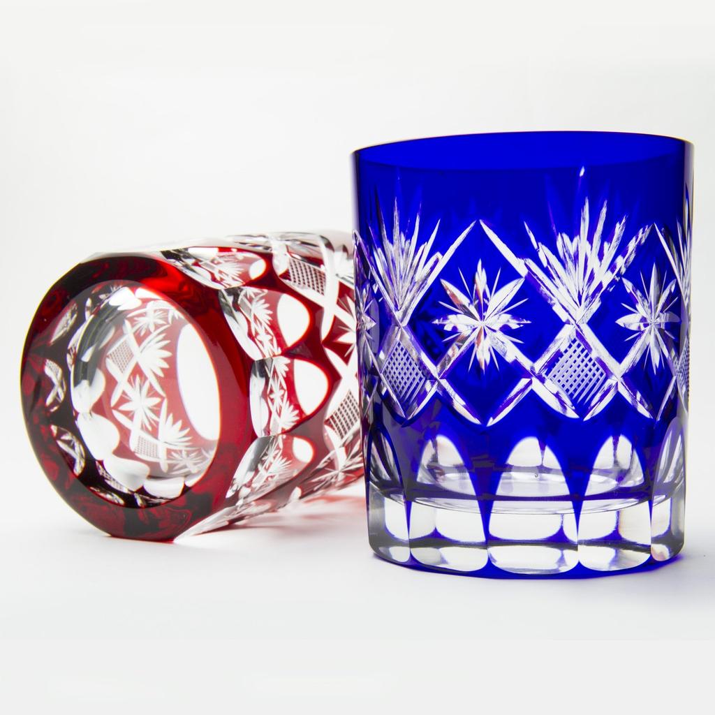 Tajima Glass Stjärnskuret Glas Old Par