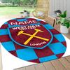 Custom Name Chelsea Heart London Crest Carpet Rug Customizable Soft Washable Anti-Slip Home Living Room Sofa Mats Personalized Rug. 0909238