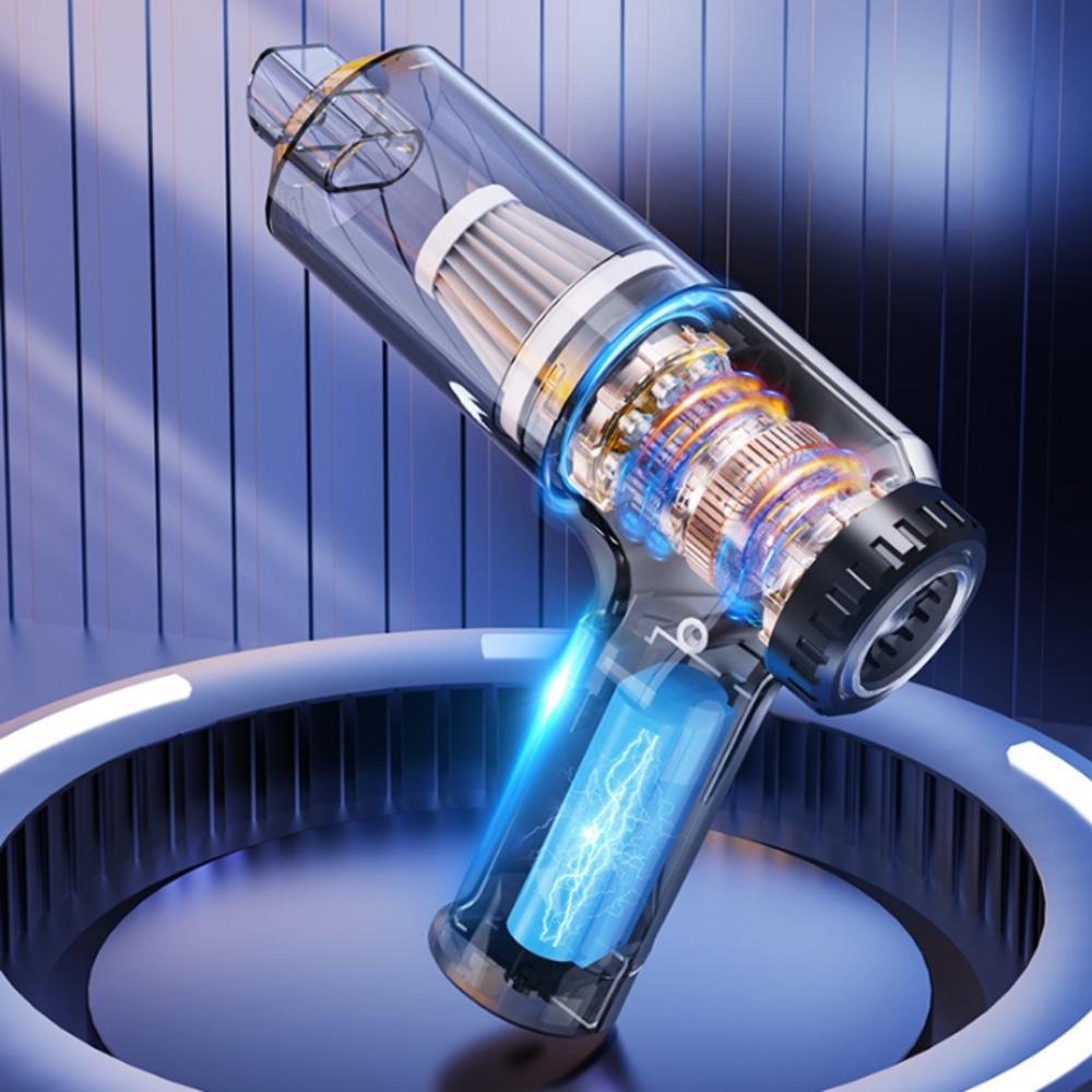 Car Vacuum Cleaner Dual-Purpose Strong Suction Dust Catcher Car Accessoire Wireless Handheld Mini Air Blower for Home Appliance