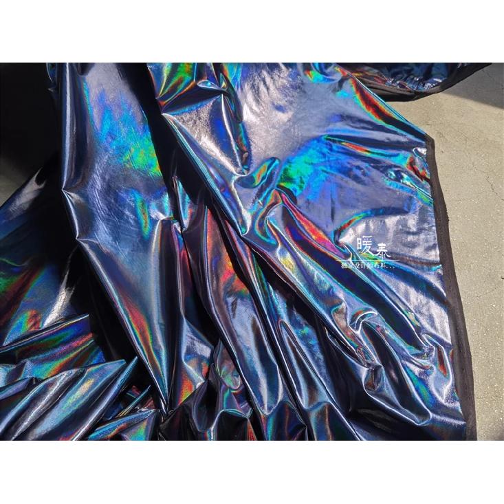 Elastic Artificial Leather Fabric Soft Luster for Diy Sewing Design Background Decoration Fashion Clothing Fabrics Wholesale