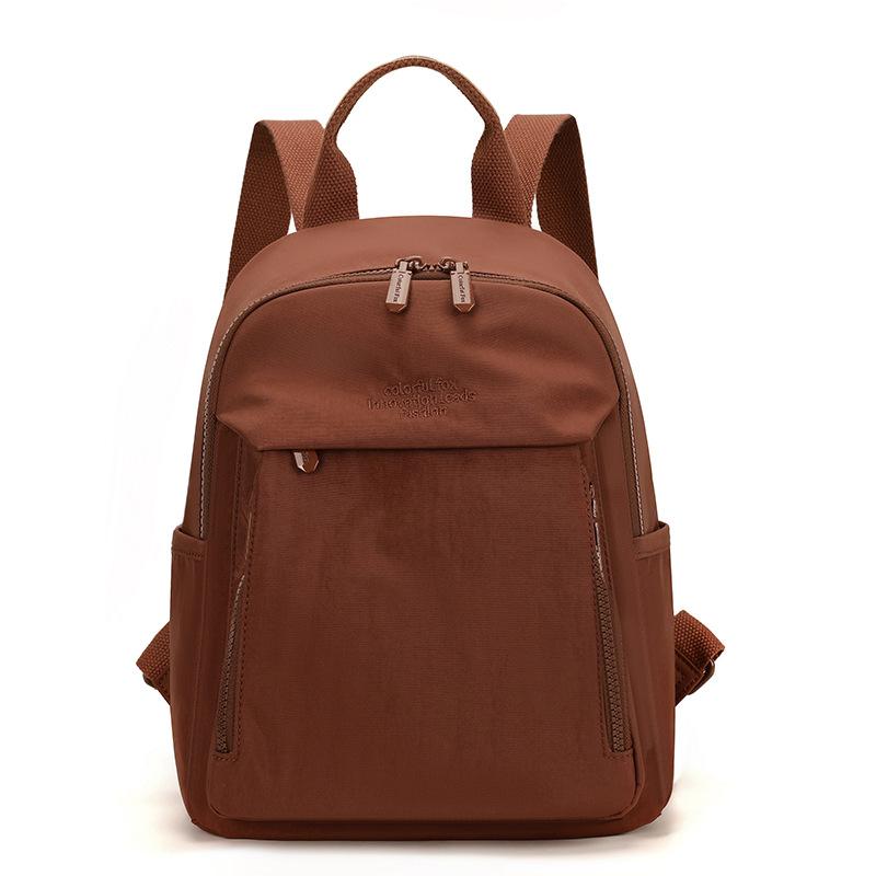 Sac à dos léger pour femme, de voyage, imperméable, extérieur, élégant, pour ordinateur portable, petit sac d'école