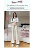 Plus Size Velvet Bell-Bottom Pants for Women - Slimming Extra Long Shark Style for Autumn/Winter