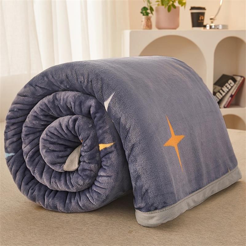 

Толстое теплое фланелевое одеяло из молочного флиса для детей - мягкий ворс и чехол для дивана, идеальный подарок 200x230cm Four Seasons 2.8 lbs