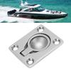 Boat Pull Flush Lift Stainless Steel Flush Mount Lifting Ring Pull Handle for Marine Boat