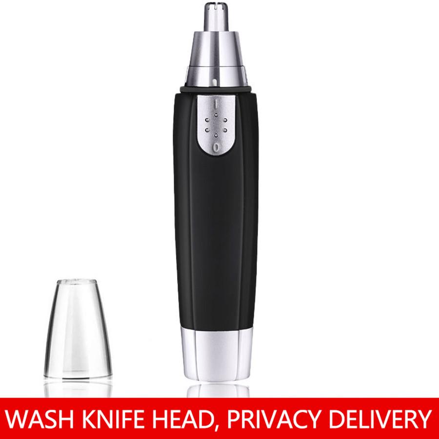 Rechargeable Nose Hair Trimmer for Men & Women - Electric Shaving and Cleaning Clipper