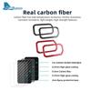 Real Soft Carbon Fiber Sticker Trim LHD RHD For Suzuki Jimny      2024 2025 Car Door Inner Handle Frame