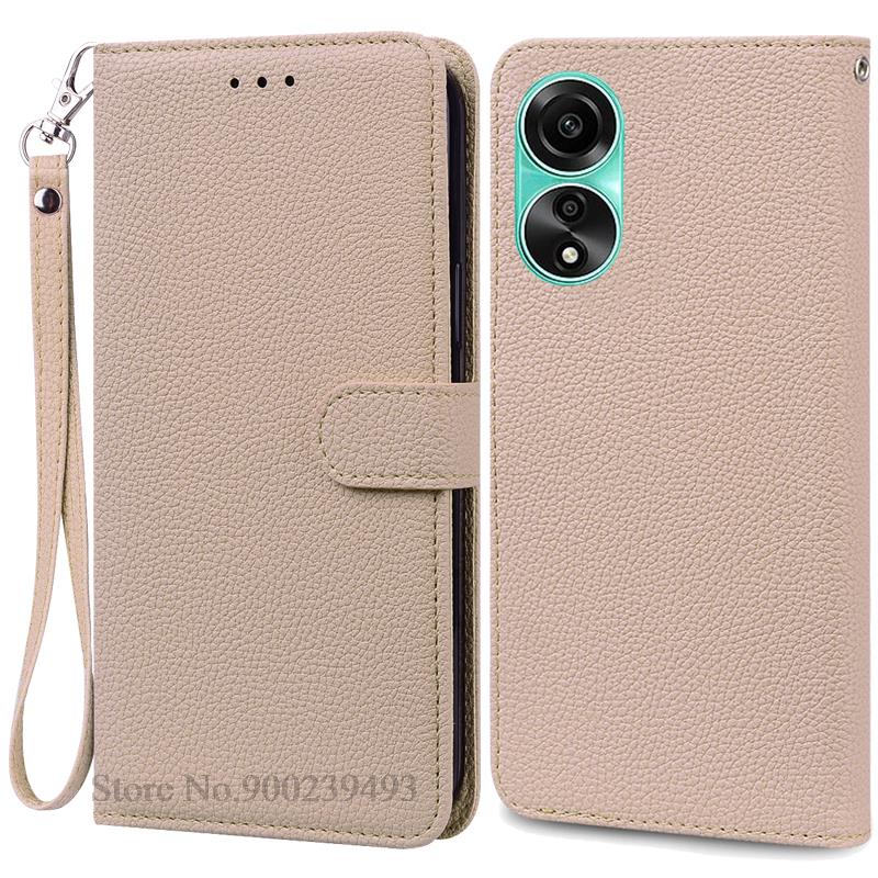 For OPPO A78 4G Case Leather Flip Wallet Case For OPPO A78 CPH2565 Phone Case For OPPO A78 5G CPH2483 CPH2495 Cover Fundas