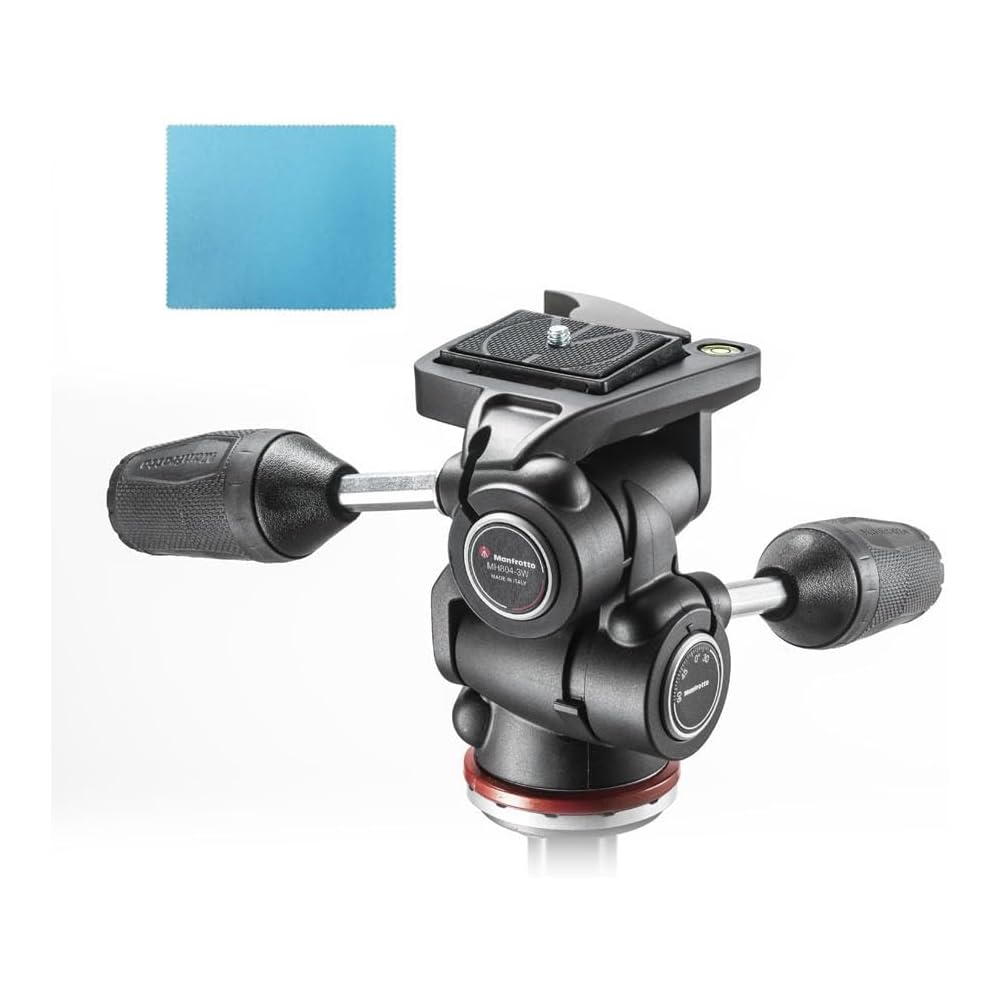 

Manfrotto (Manfrotto) [Amazon.co.jp Exclusive] 804 Basic 3-Way Pan Head with Quick Release Plate (200LT-PL) JP A00061BMN