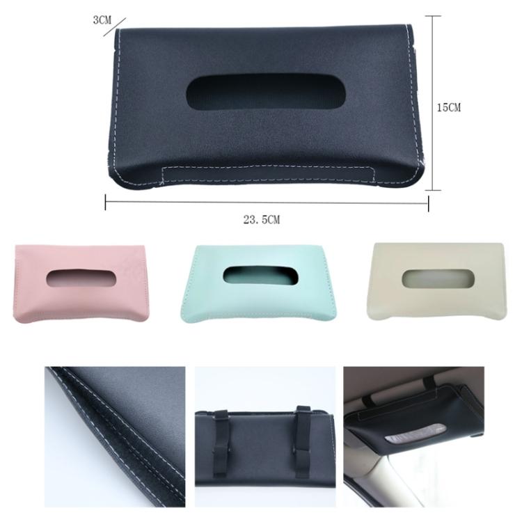 s Price Car Armrest Box Sun Visor Hanging Leather Tissue Box Home Use