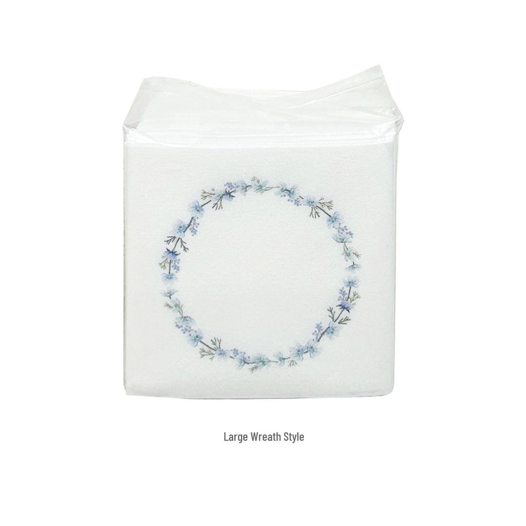 25x25cm Printed Dust-Free Napkins for Restaurants, Cafes, and Cocktail Tables