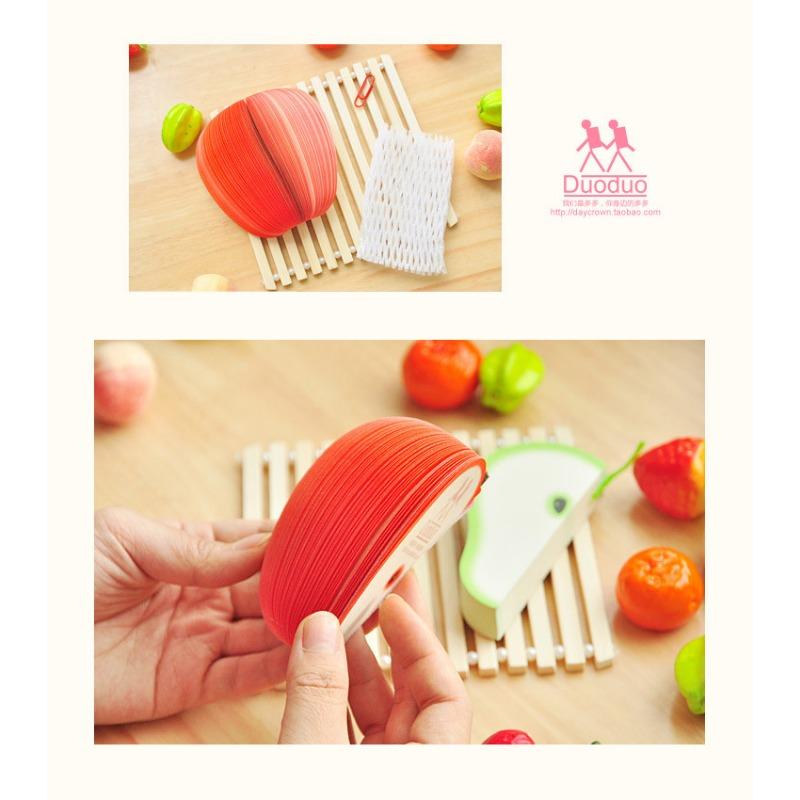 Notițe adezive creative Apple DIY Notițe adezive Fruct Notițe adezive Pară