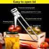 2026 Is Suitable for Weak Handed Can Openers, With Adjustable Multifunctional Stainless Steel Can Openers, Can Openers, and Lid Clamps