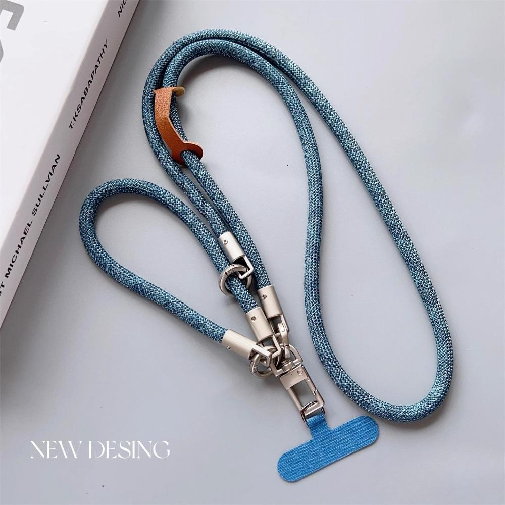 3-in-1 Mobile Phone Lanyard, Multi-functional Removable and Adjustable Multi-purpose Strap, Hand-woven Strong Crossbody