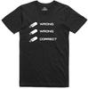 Funny T Shirts Wrong USB Insertion Logo Computer Regular Fit Tee
