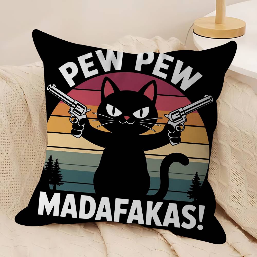 MADAFAKAS Наволочка Мультяшный Подарок Наволочка Декор Спальни Дом Диван Кресло Сиденье Наволочка 12x12Inch