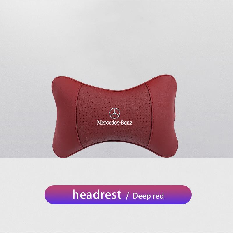 GLC GLB Car Seat Headrest Waist Pillow Head Neck Lumbar Support For Mercedes Benz AMG GLE GLS CLS GLC CLA GLA GLK ML C197 R231