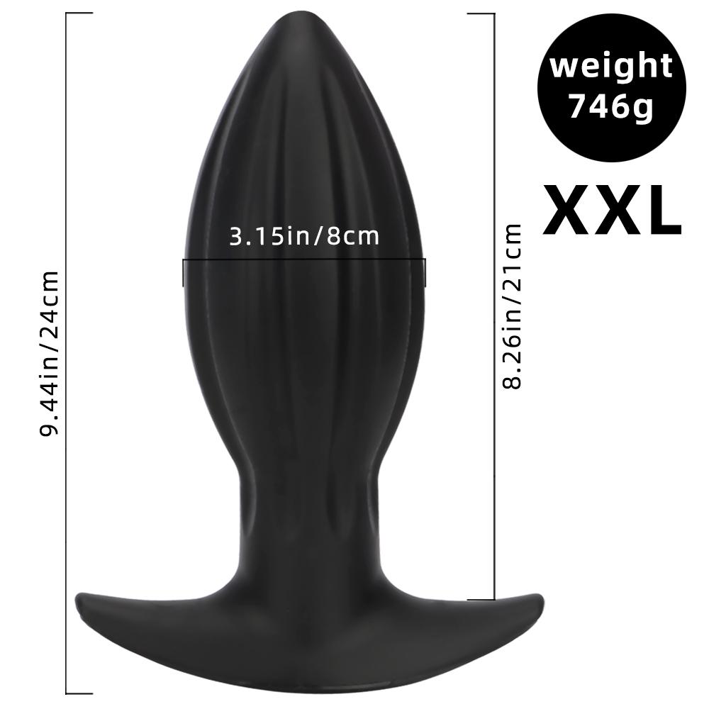 Silicone Anal Plug Anal Expander Adult Sex Toys Fisting Big Dildo Realistic Penis Slave Femdom BDSM