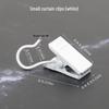 Heavy-Duty Stainless Steel Curtain Clip Hooks