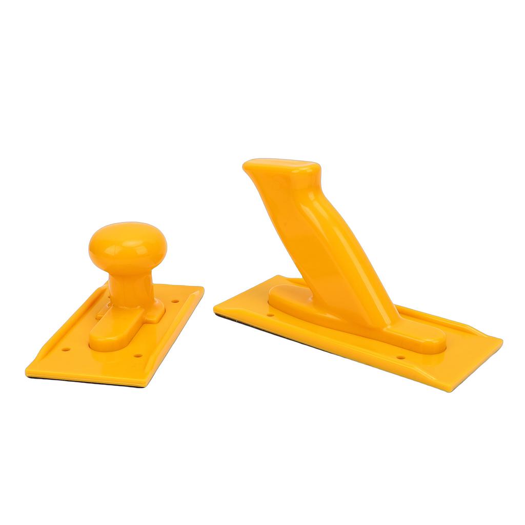 2 Pcs Woodworking Push Handle Rounded and Angled Grip Non Slip Pad Safety Push Block for Table Saw Router Band Saw