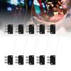 10Pcs Normally Open Micro Switch Long Pin for Electronic Switches Game Console Buttons