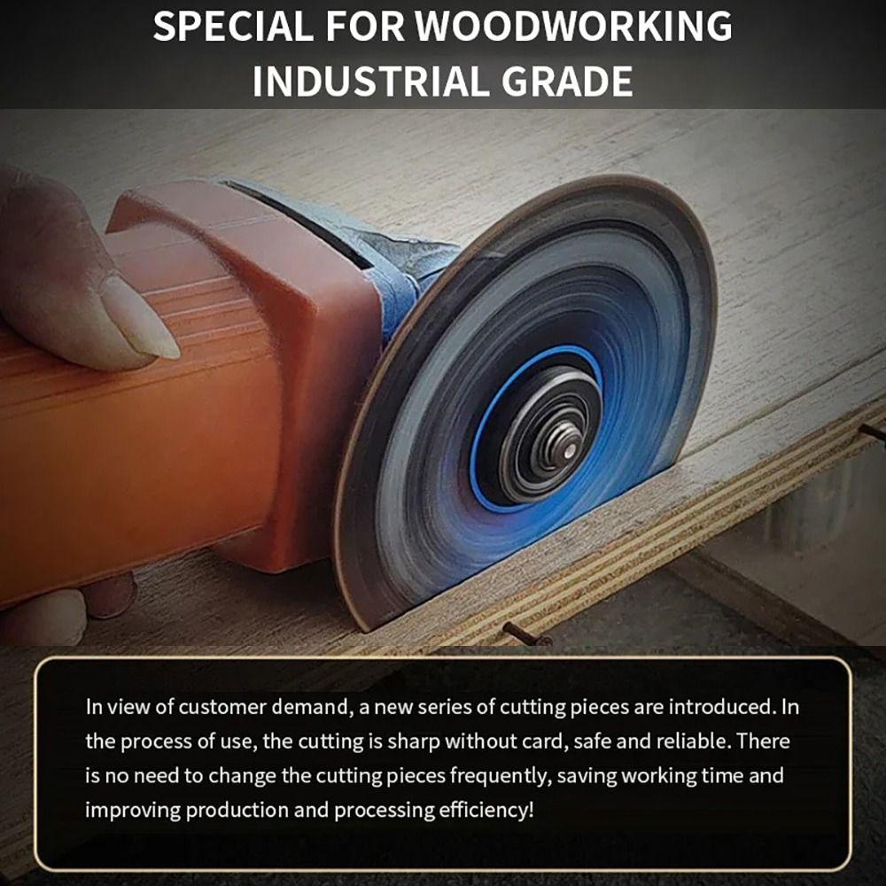 New 110mm Wood Cutting Disc Circular Blue Grinding Cutting Blade Ultra-thin Saw Blade Wood PVC Steel Rubber
