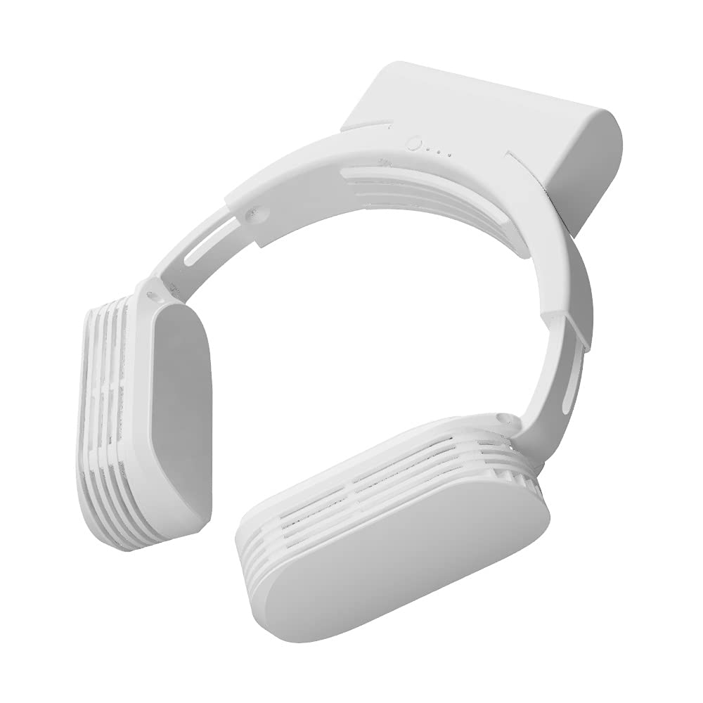 THANKO Neck Cooler Evo with Dedicated Battery Included, Model TK-NEMB3 (White) [Special Campaign Price To Commemorate Exceeding 1.1 Million Units Ship