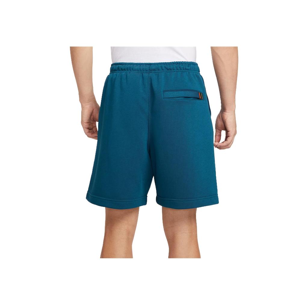 Nike Men's Court Heritage Dri-FIT Fleece Shorts 'Marina Blue' HM6769-415