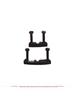 Automatic 7-Digit Numbering Machine Adjustment Screw with Rocker Arm Claw and Torsion Spring