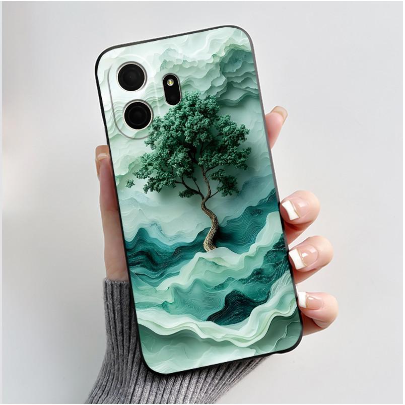 TCL NxtPaper 70 Pro İçin Sevimli Kılıf Coque Capa Baskılı Kabuk Koruyucu Kapak Yumuşak Silikon Karikatür Telefon Kılıfı Funda