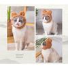 Plush Cat Ear Headband Hat For Small Dogs Birthday Party Decoration