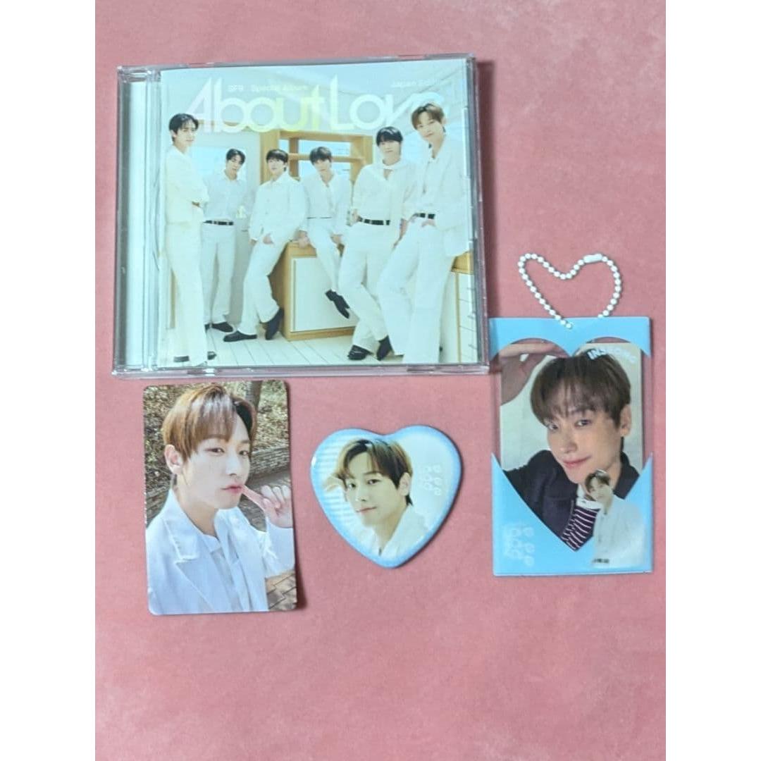 Used SF9 About Love Japan Fan Meeting Photocard Can Badge - Inseong