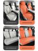Lynk 08 Universal Suede Car Seat Cushion, Ventilated & Half-Wrap Design for All Seasons