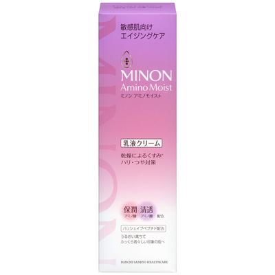 Minon AminoMoist Anti-Aging Milk Cream 100g for Sensitive Skin - Hydrating Serum + Cream for Firmness & Glow