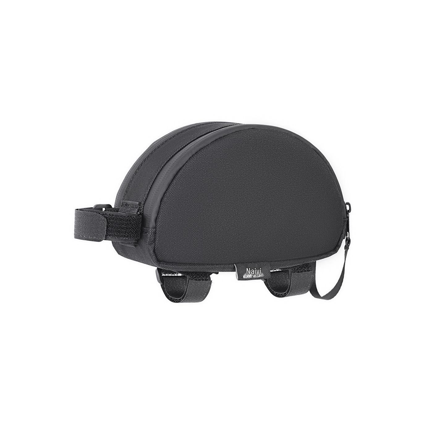 Compact Mummy 3D Bike Bag: Semi-Circular, Spacious, Leg-Friendly Top Tube Storage /