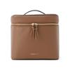 Francfranc Francfranc Bicolor Vanity Pouch L Brown
