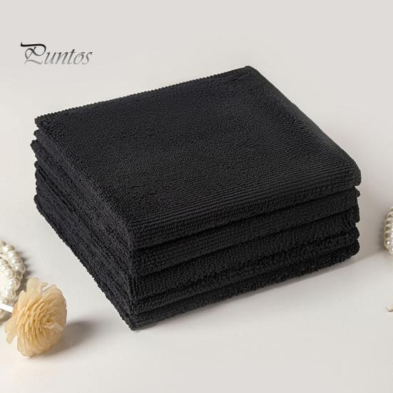 5 ks 30 x 30 cm velké čistící oděvy z mikrovlákna Odstraňovač olejových skvrn Vysoce savá sada opakovaně použitelných kuchyňských utěrek