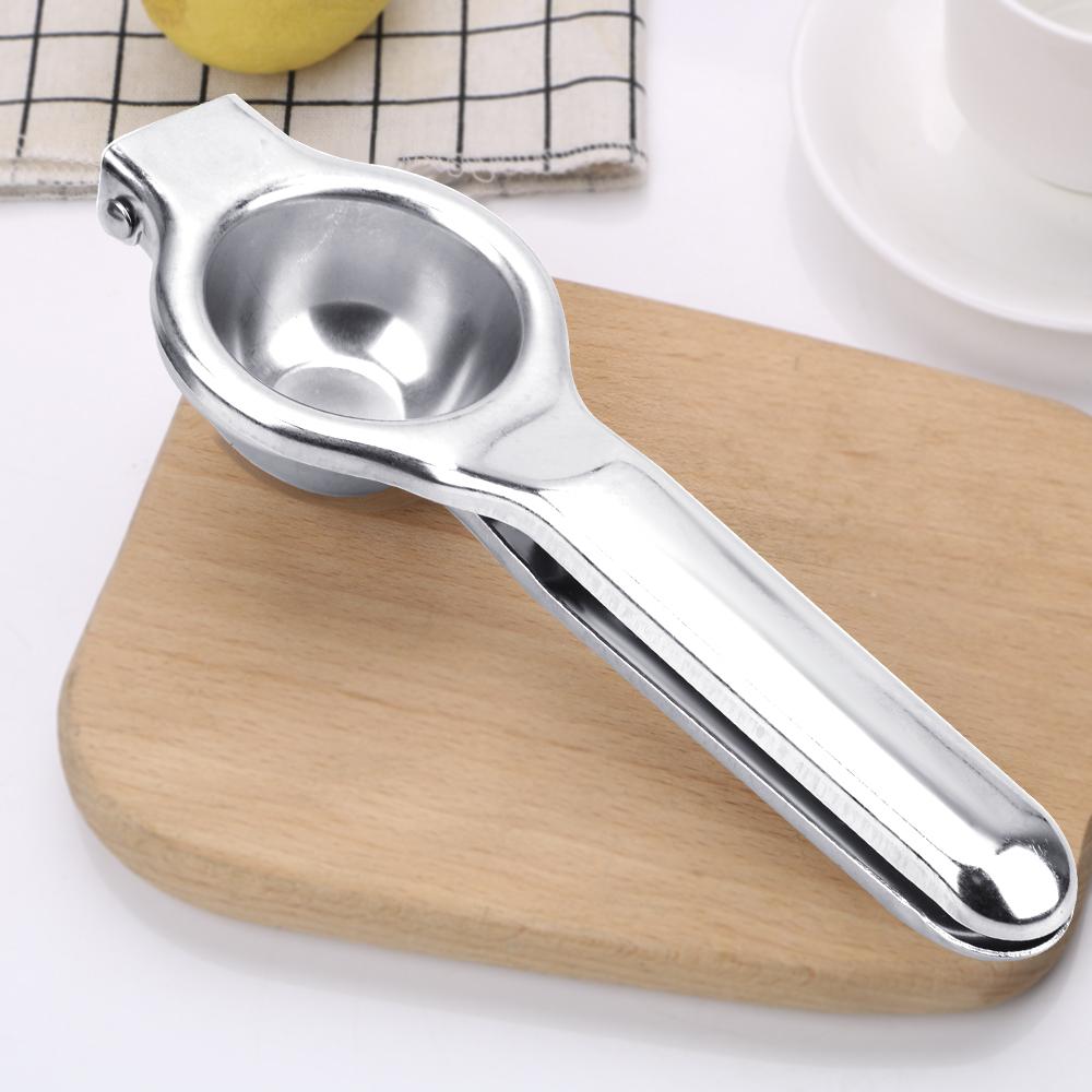 Stainless Steel Household Small Juicer Fruit Press Kitchen Tools Mini Manual Lemon Juicer Portable