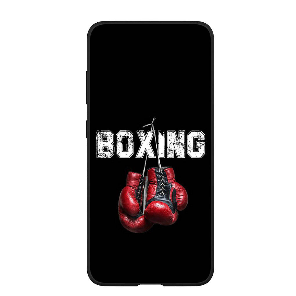Phone Case for Samsung Galaxy S25 S23 S22 S24 Ultra FE A05 A06 A15 A16 A36 A37 A35 A54 A55 A56 A57 A25 A26 A53 Strong Boxing Gloves Kickboxing Cover