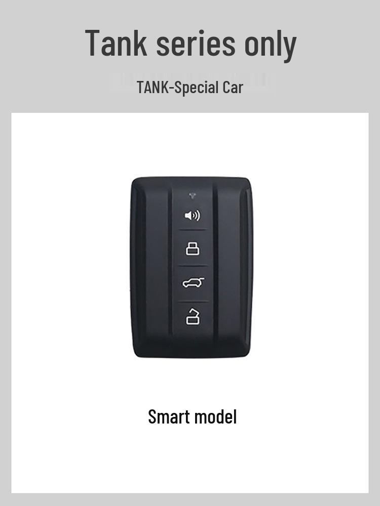 Tank 300 Key Case: Iron Man Shell Buckle, Cyber Style for Men & Women.