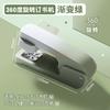 Rotatable middle book stapler with 360 degree rotatable stapler for stitching