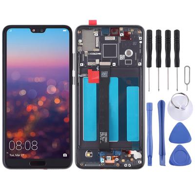 OEM LCD Screen for Huawei P20 Digitizer Full Assembly with Frame