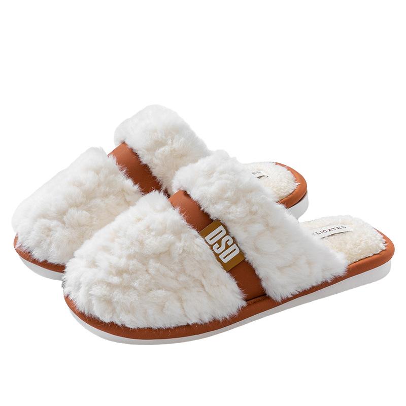 Cotton Shoes and Slippers Are Warm, Anti-slip and Suitable for Indoor Use