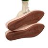 Flat-soled single shoes spring and autumn new shallow soft-soled pointed beanie ladyshoes casual mother shoes