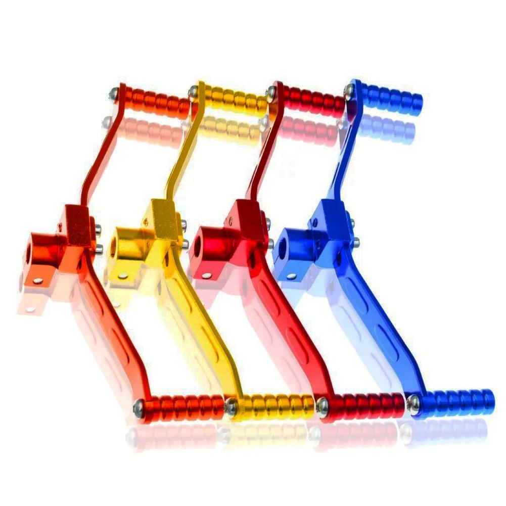 

For Motorcycle CNC Dual Gear Shift Lever Manufactured from Aluminum Alloy with Heat Treated for Long Lasting Use срібний