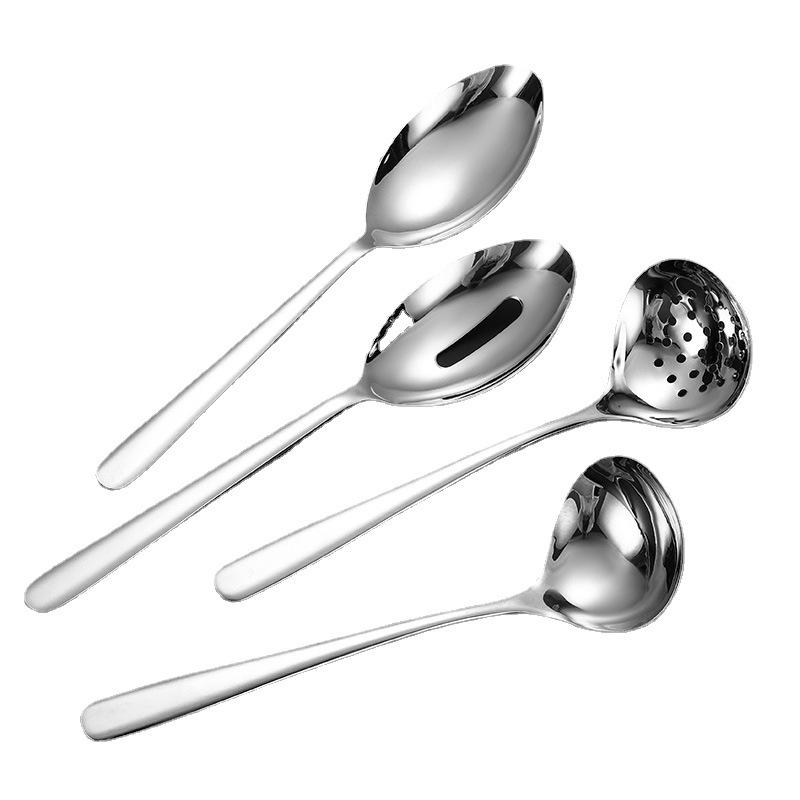 304 stainless steel knife, fork and spoon, thickened elegant series, thick handle, spoon, fork, western tableware set